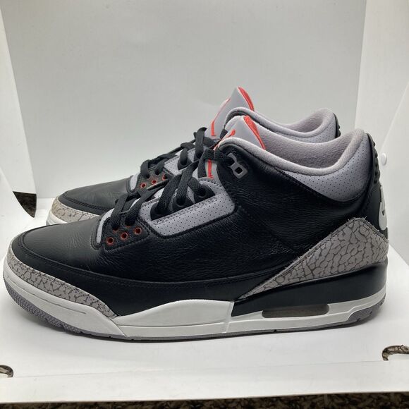 jordan retro 3 mens size 12